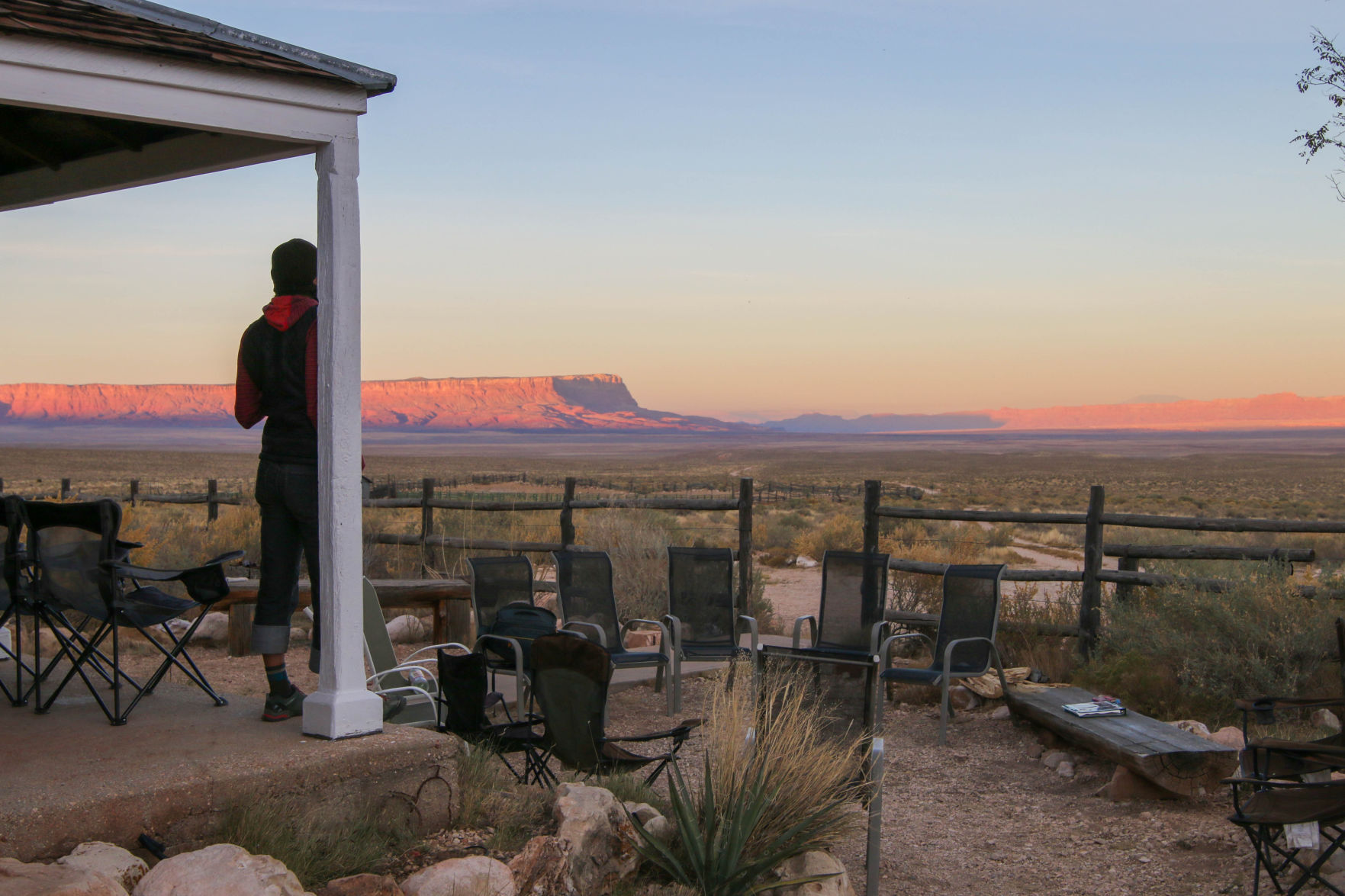 Kane Ranch - sunset, erica